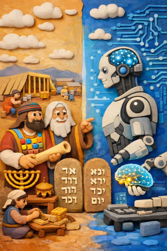 מלאכת המשכן ומלאכת הבינה - מחשבת ישראל | מערכת תורת הקוד