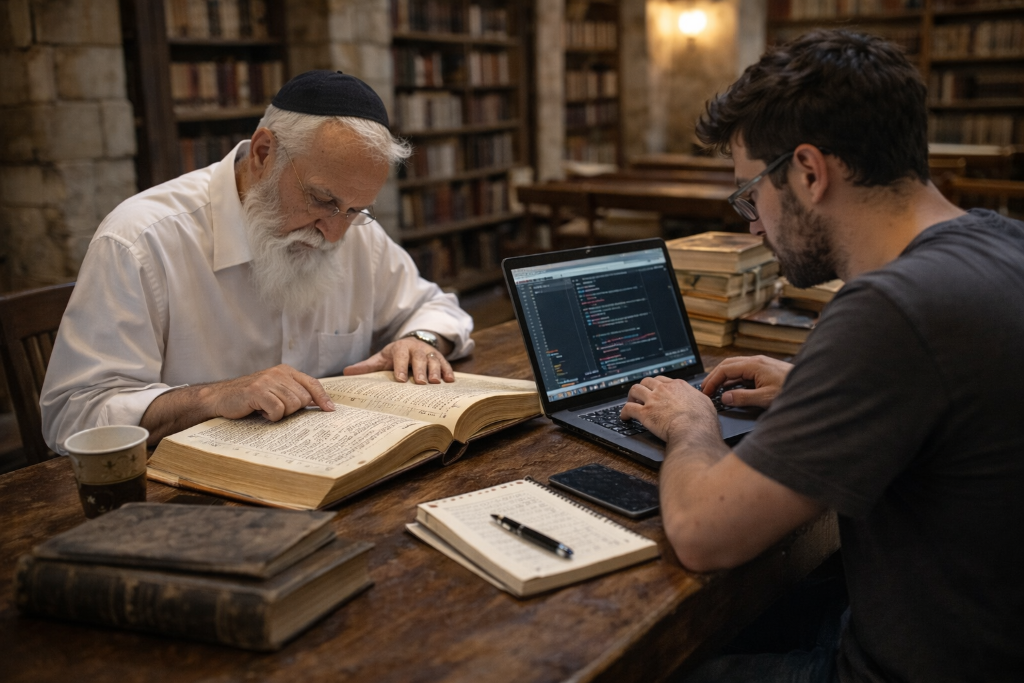 הלוויים כקהילת קוד פתוח: מודל שבטי לניהול ידע ציבורי - הלכה וטכנולוגיה | תורת הקוד