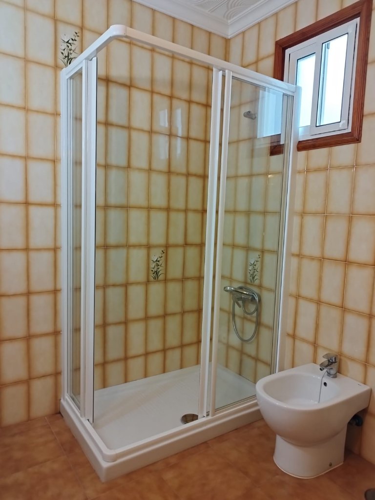 Mampara de Ducha Corredera Blanca