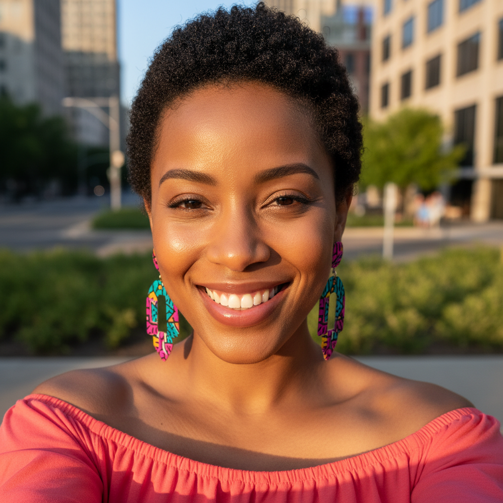Big Chop Natural - Short curly hairstyle inspiration