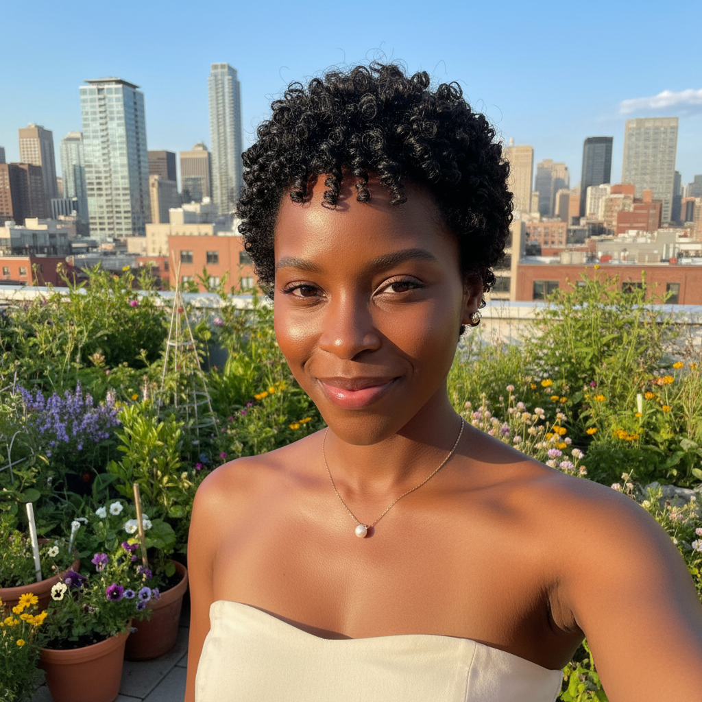 Tight Ringlet Crop - Short curly hairstyle inspiration