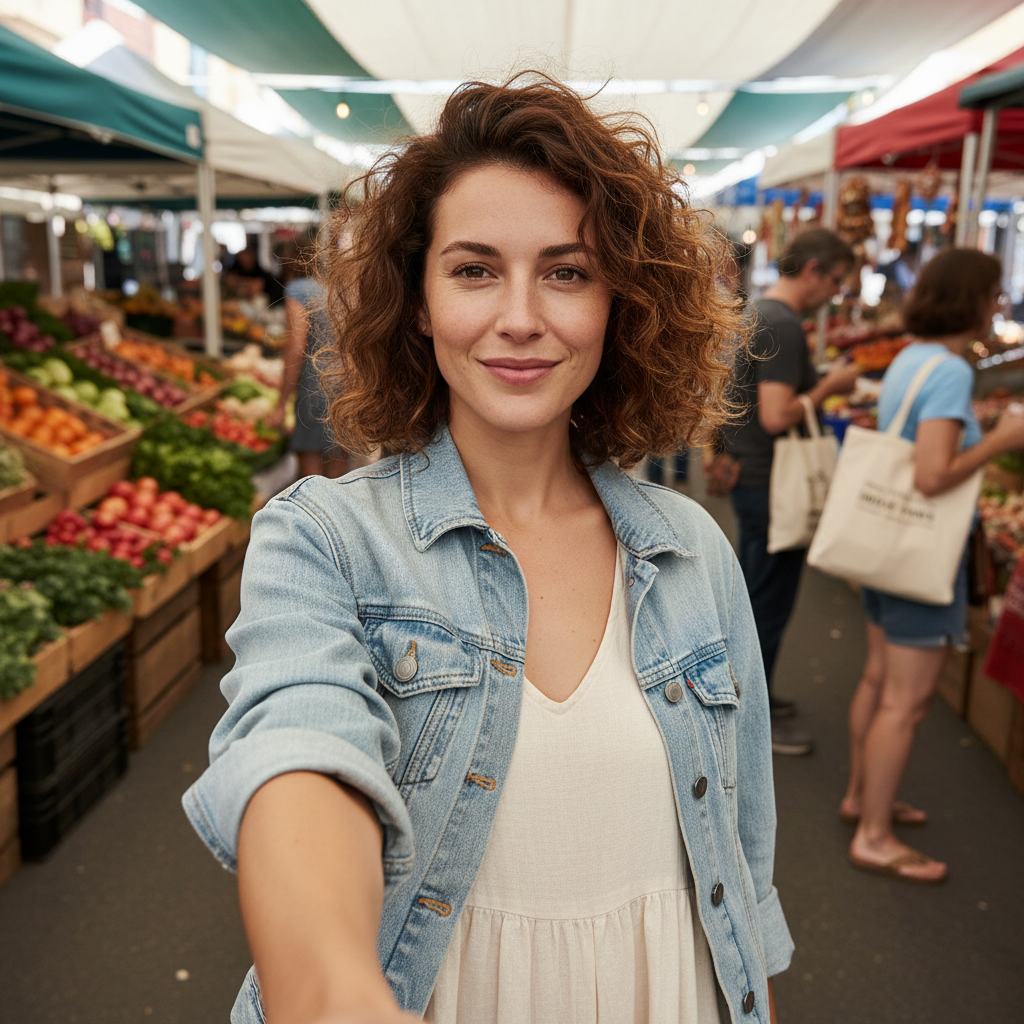 Wash-and-Go Curls - Short curly hairstyle inspiration