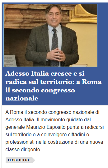 Adesso Italia cresce e si radica sul territorio: a Roma il secondo congresso nazionale