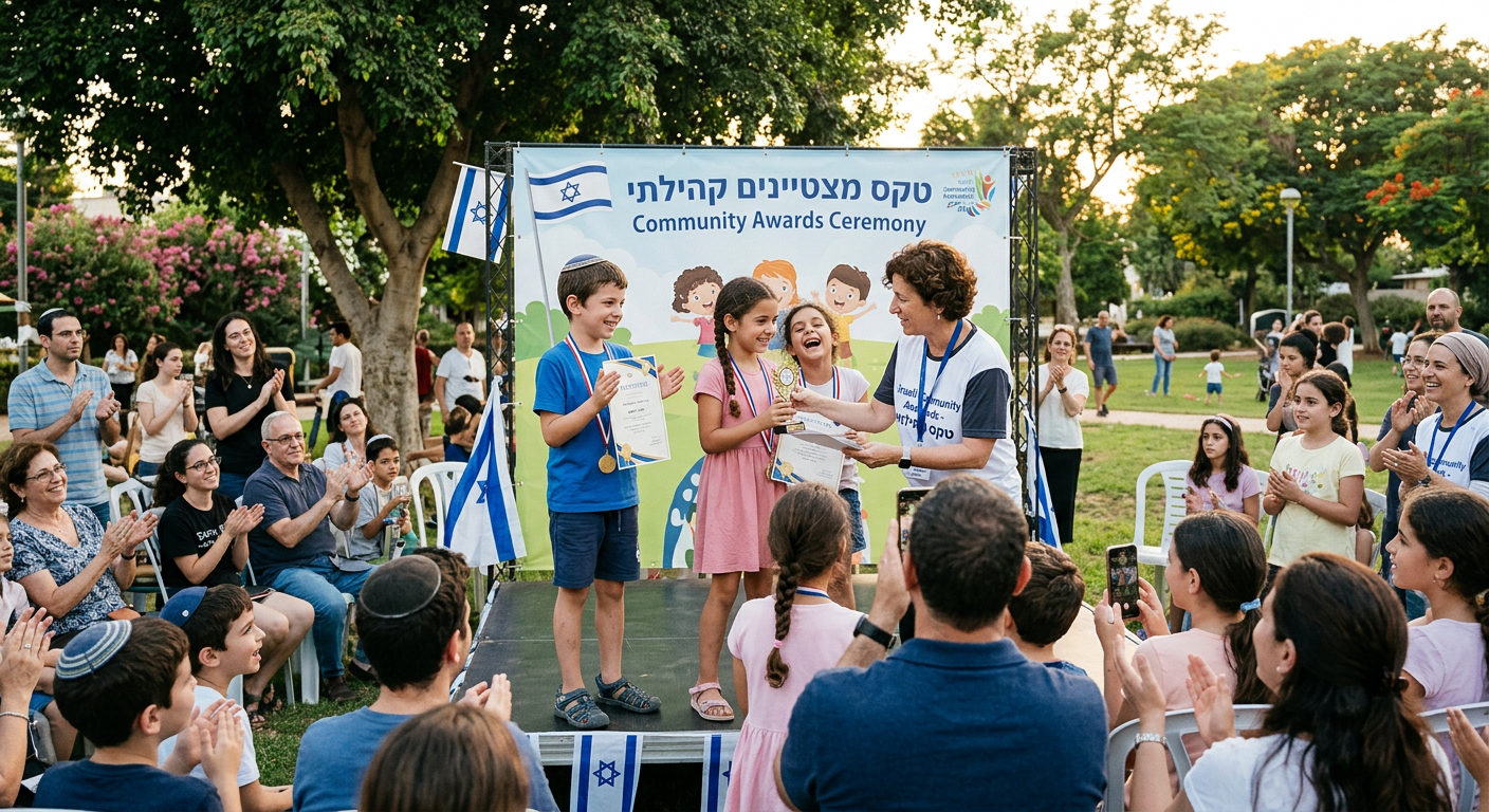 טקס פרסים – סיום מרגש