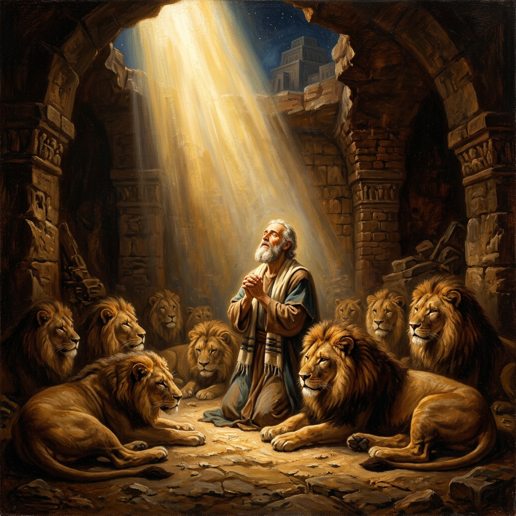 Daniel in the Lions' Den