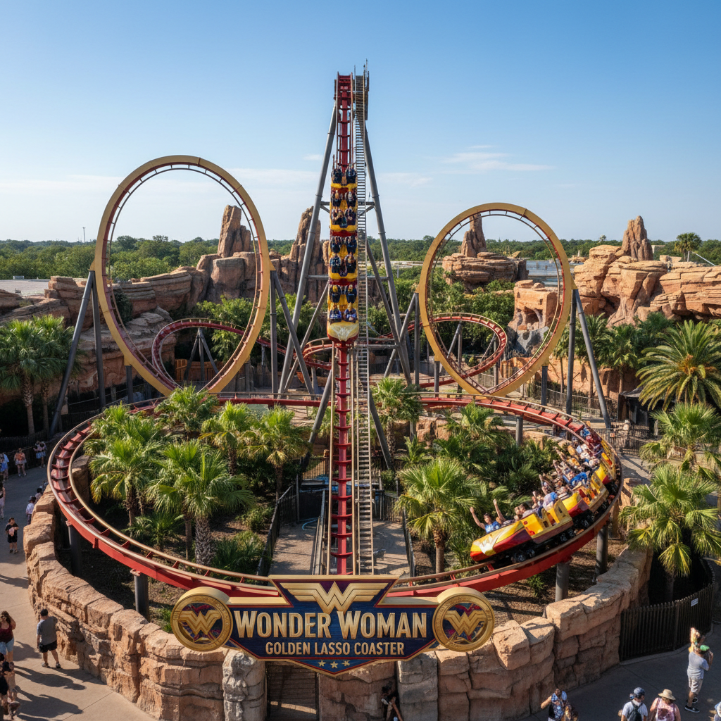 Wonder Woman Golden Lasso Coaster