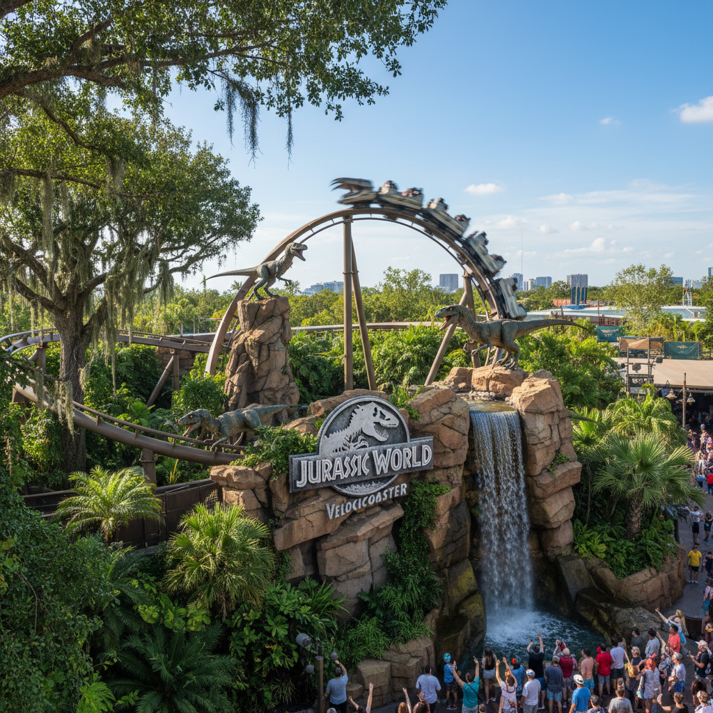 Jurassic World VelociCoaster
