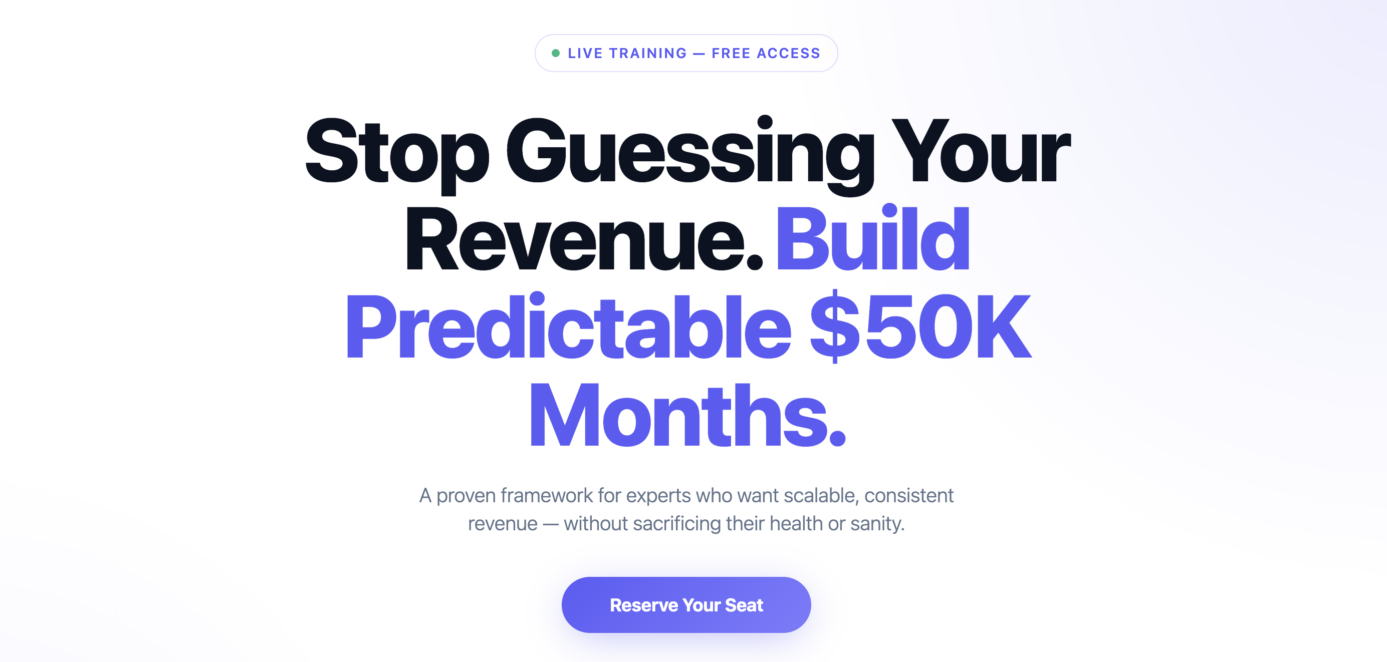 SUMMIT — High-Converting Webinar Funnel System template preview