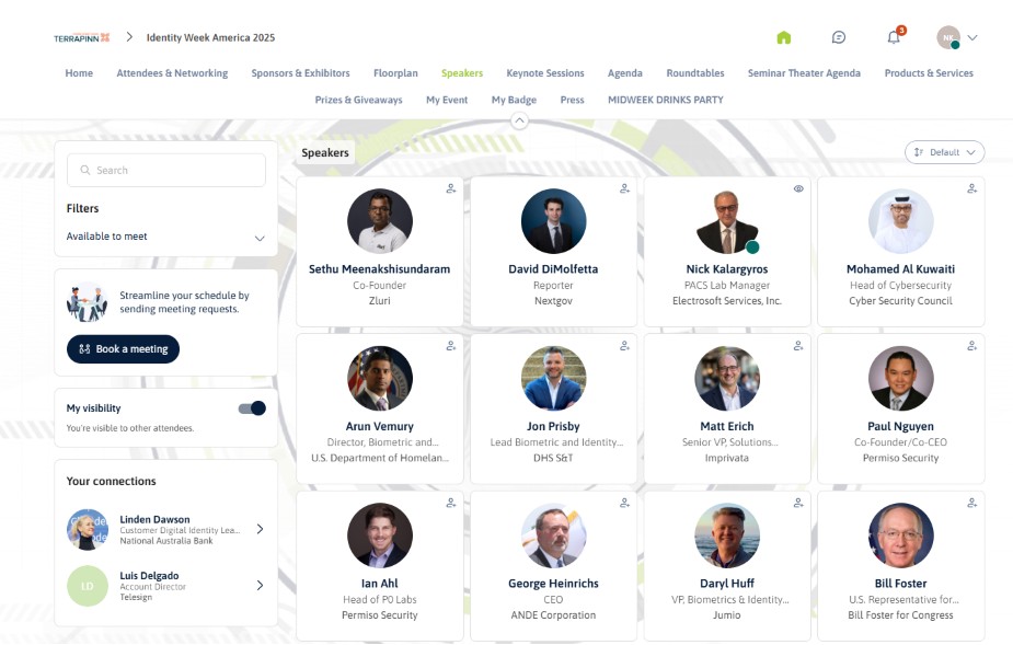 Identity Week America 2025 — Speakers List