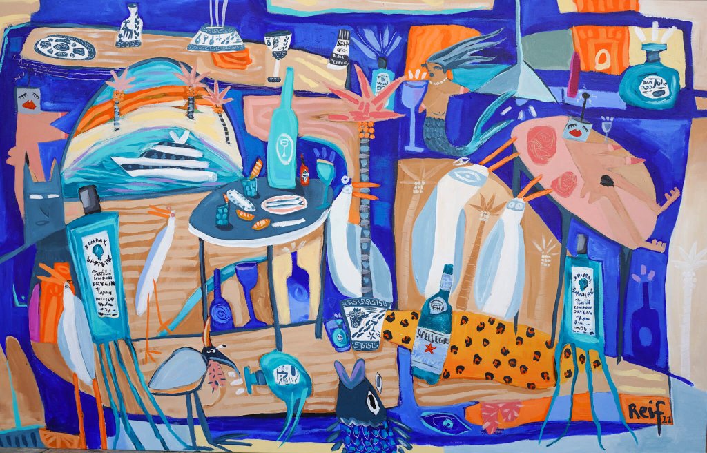 Blue Bottles