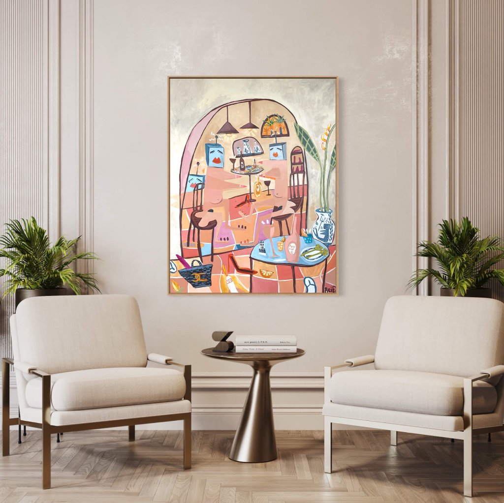 Clocking on at Brunch — in situ
