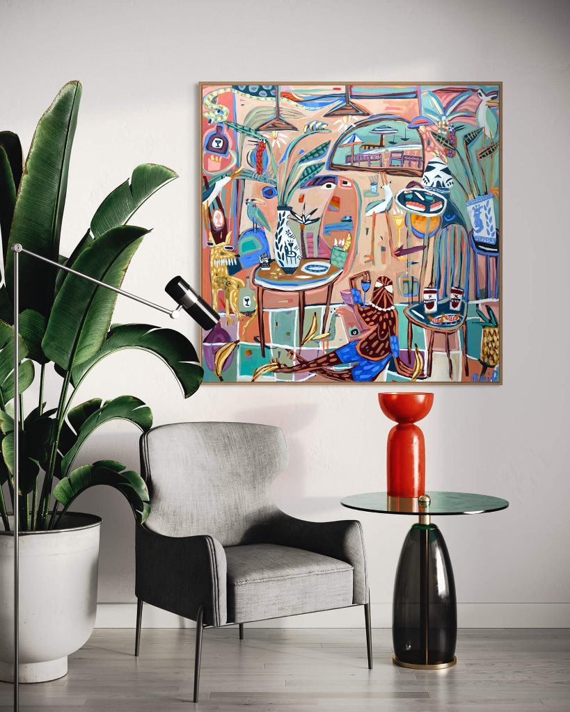 Happy Hour at Spidey's — in situ