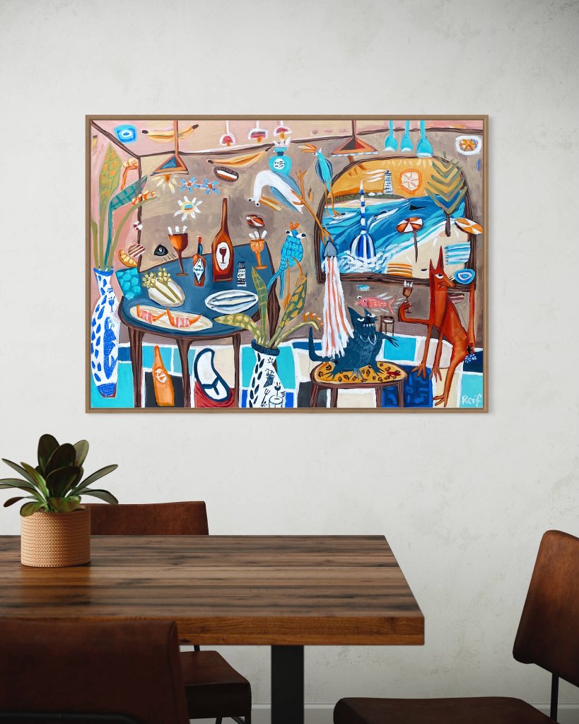 Dingo's Dinner Party — in situ
