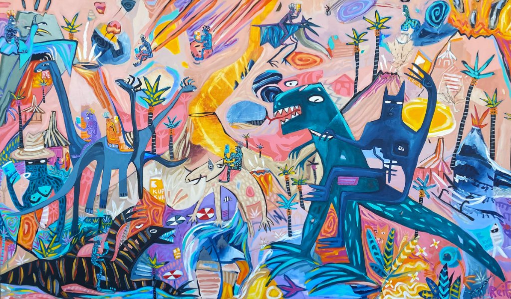 Batman and the Prehistoric Lizard Men