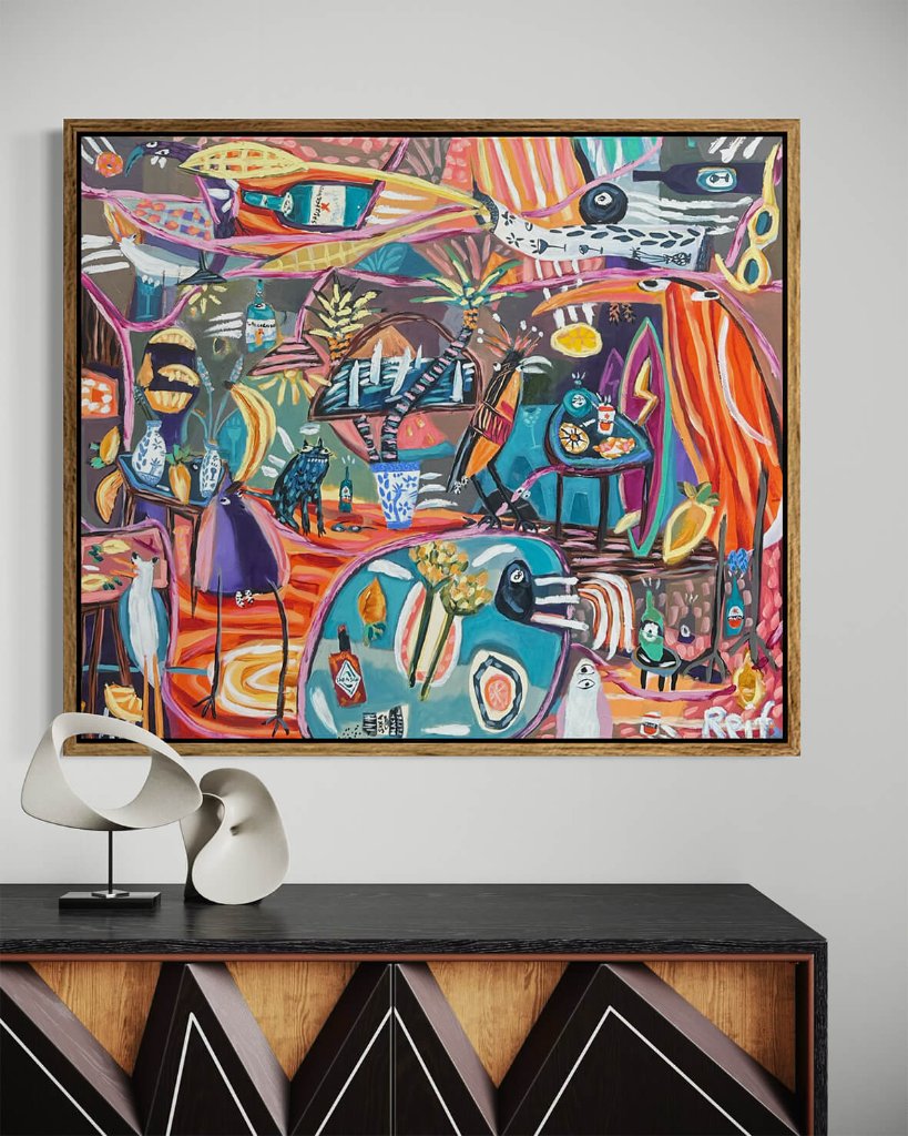 Tropical Disco Birds — in situ