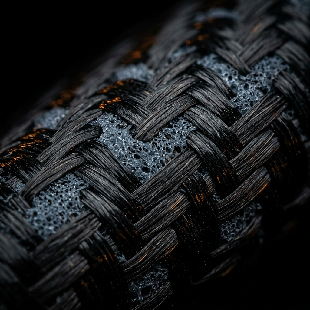 Carbon fibre reinforced aerogel composite material