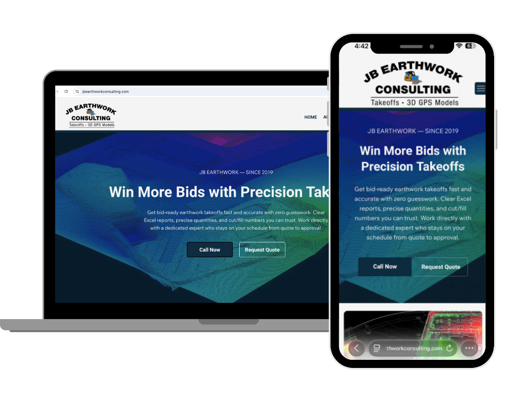 JB Earthwork Consulting Website