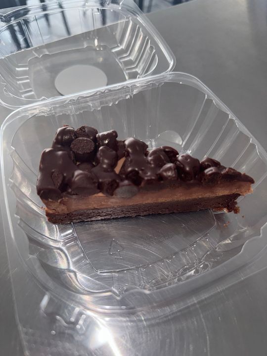 Rich Chocolate Cake Slice