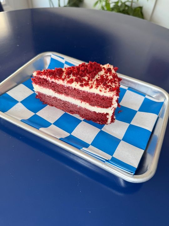 Red Velvet Cake Slice