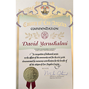 City of Los Angeles Commendation