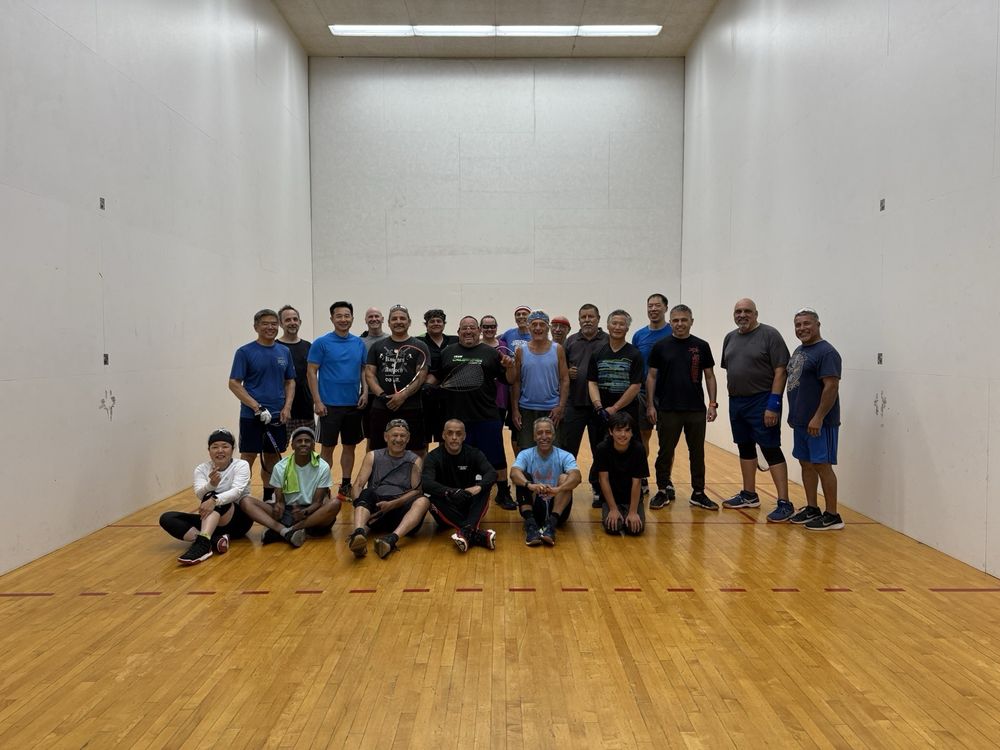 Racquetball community at Alameda Fitness & Spa