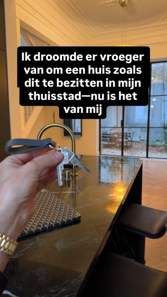 Droomwoning in thuisstad