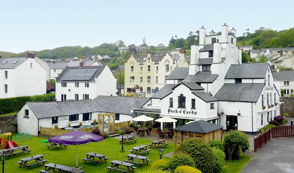 The Pack o' Cards — a Grade II* listed inn and beloved waypoint on the South West Coast Path
