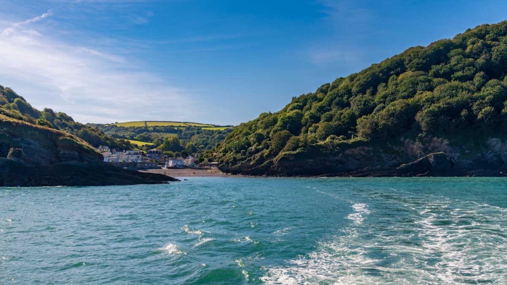 Hele Bay from the Sea