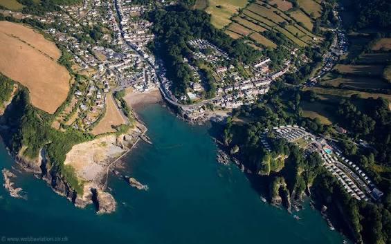 Combe Martin from Above