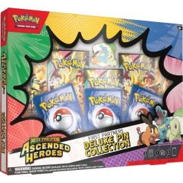 Pokemon TCG: Mega Evolutions 2.5 - Ascended Heroes First Partners Deluxe Pin Collection