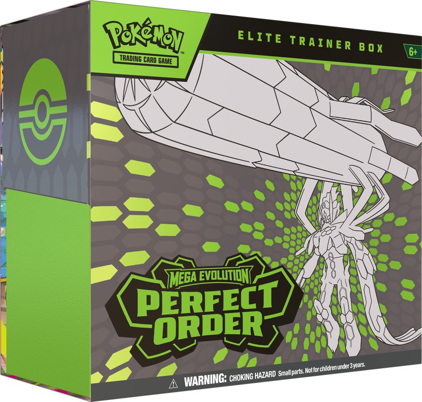 Pokemon Mega Evolutions 3 Perfect Order Elite Trainer Box