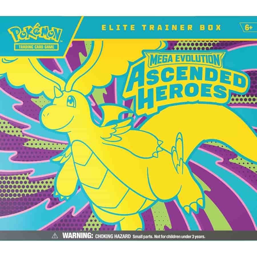Pokemon TCG: Mega Evolution - Ascended Heroes Elite Trainer Box