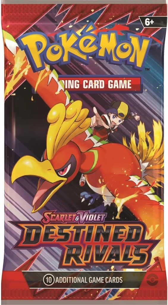 Pokemon Trading Card Game - Scarlet & Violet 10 - Destined Rivals Booster-Pack Art May Vary
