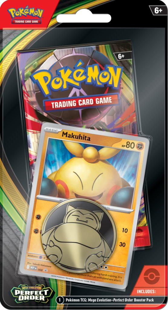 Pokemon Mega Evolutions 3 Perfect Order Checklane Blister