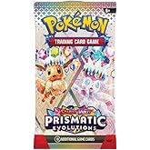 Pokemon TCG: Scarlet & Violet Prismatic Evolutions Booster Pack (Random Art) - 10 Cards