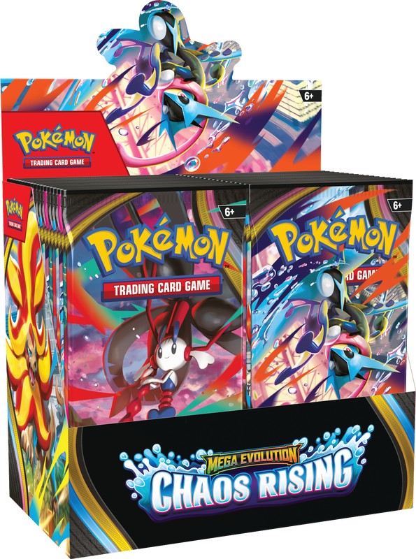 Pokémon Mega Evolutions 4 Chaos Rising Booster Box