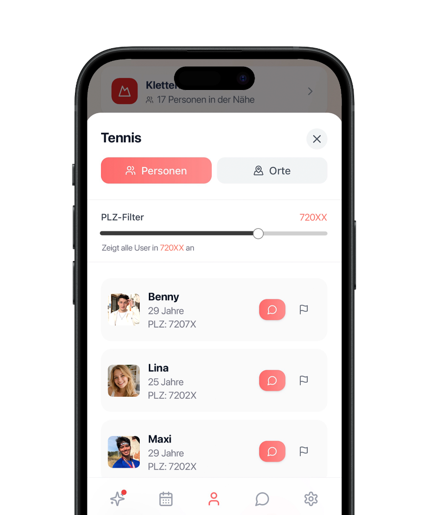 App mockup