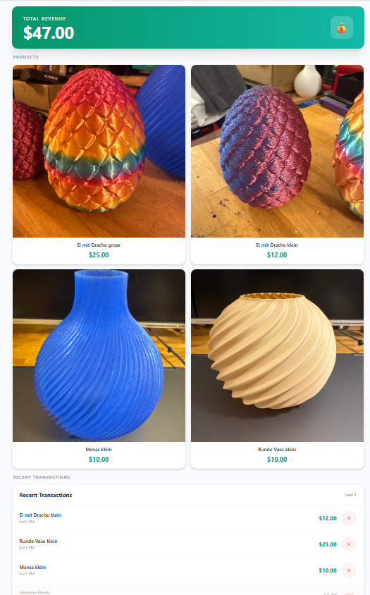 Flohmarkt App online Version template preview