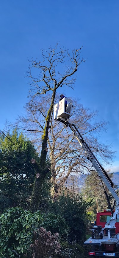 Abattage avec nacelle