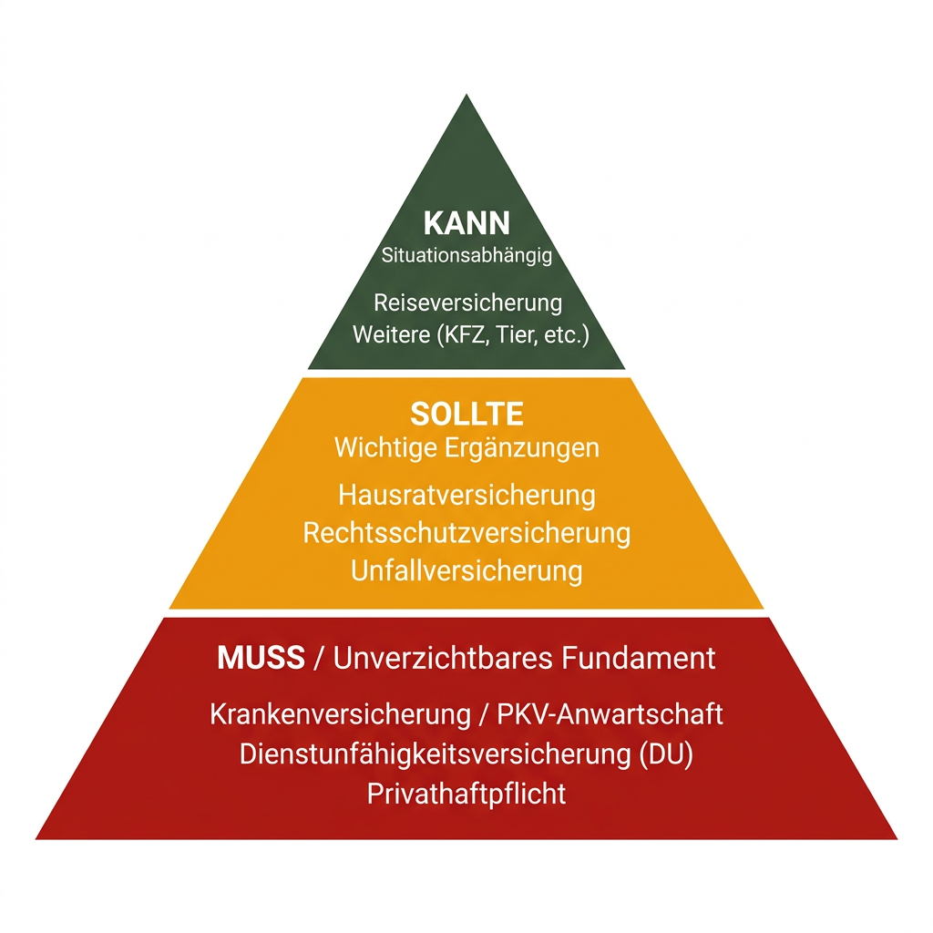 Versicherungspyramide für Bundeswehr-Soldaten