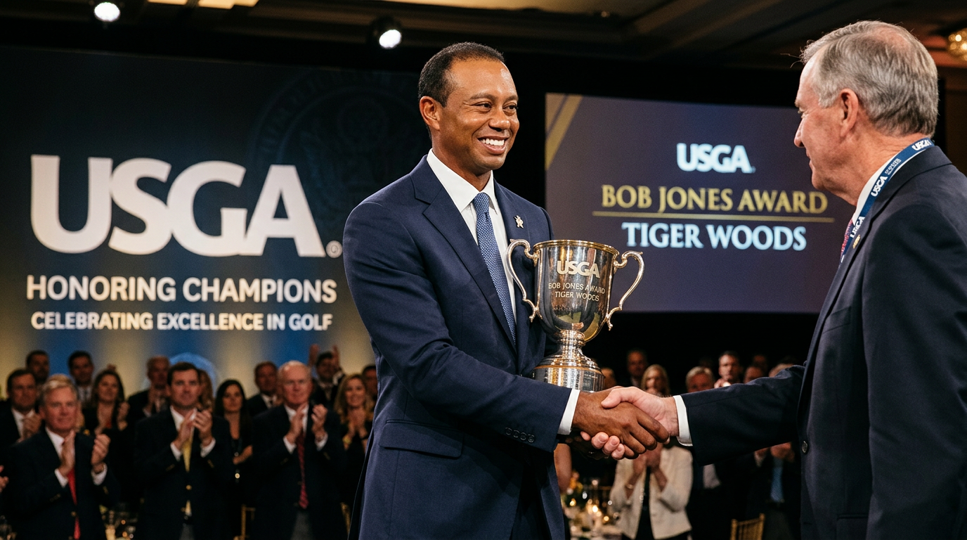 USGA Honors Tiger Woods with Renaming of Prestigious Amateur Awards