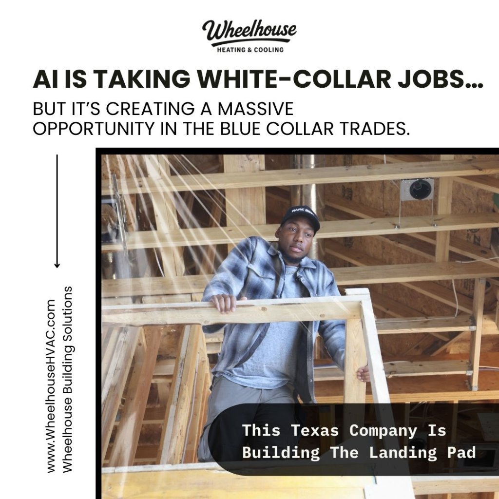 AI Is Taking White-Collar Jobs — But It's Creating a Massive Opportunity in the Blue Collar Trades