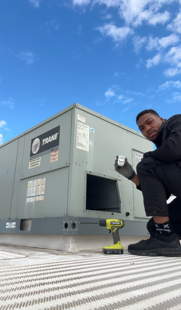 Installing monitoring sensors
