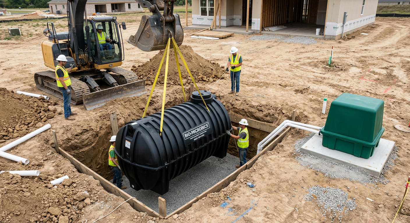 Bio-Microbics FAST system installation
