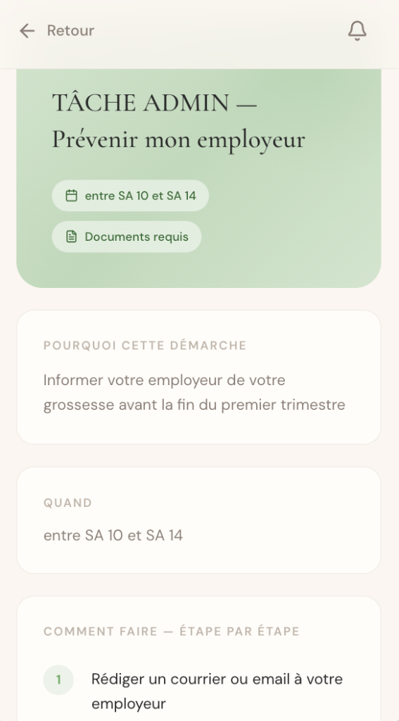 Tes courriers prêts en un clic