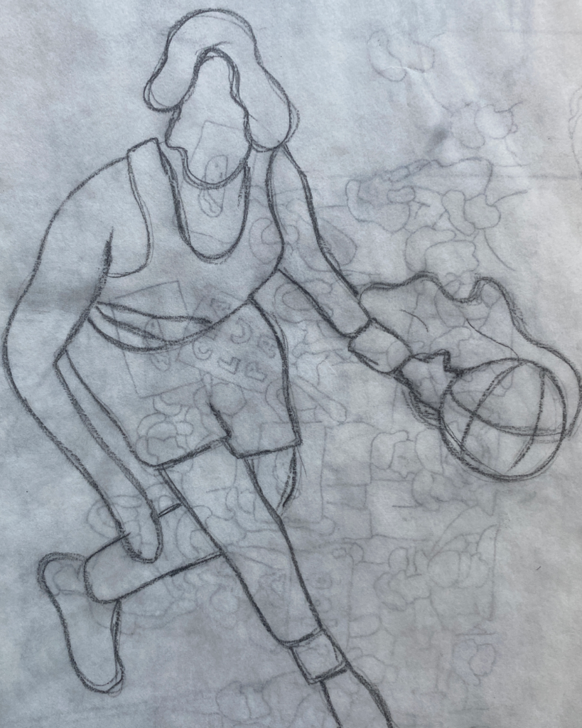Alimo x Portland Trail Blazers, 2021 — Limited edition prints — digital art, limited edition print, surf lifestyle brand art, art collaboration by Alimo, post-pop surf artist Brooklyn NY — image 8 of 11
