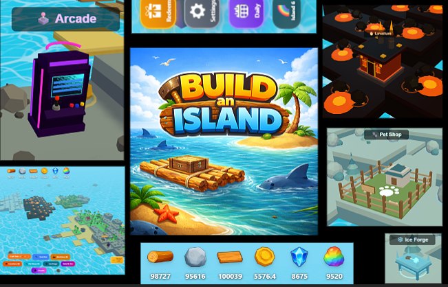 Build An Island template preview