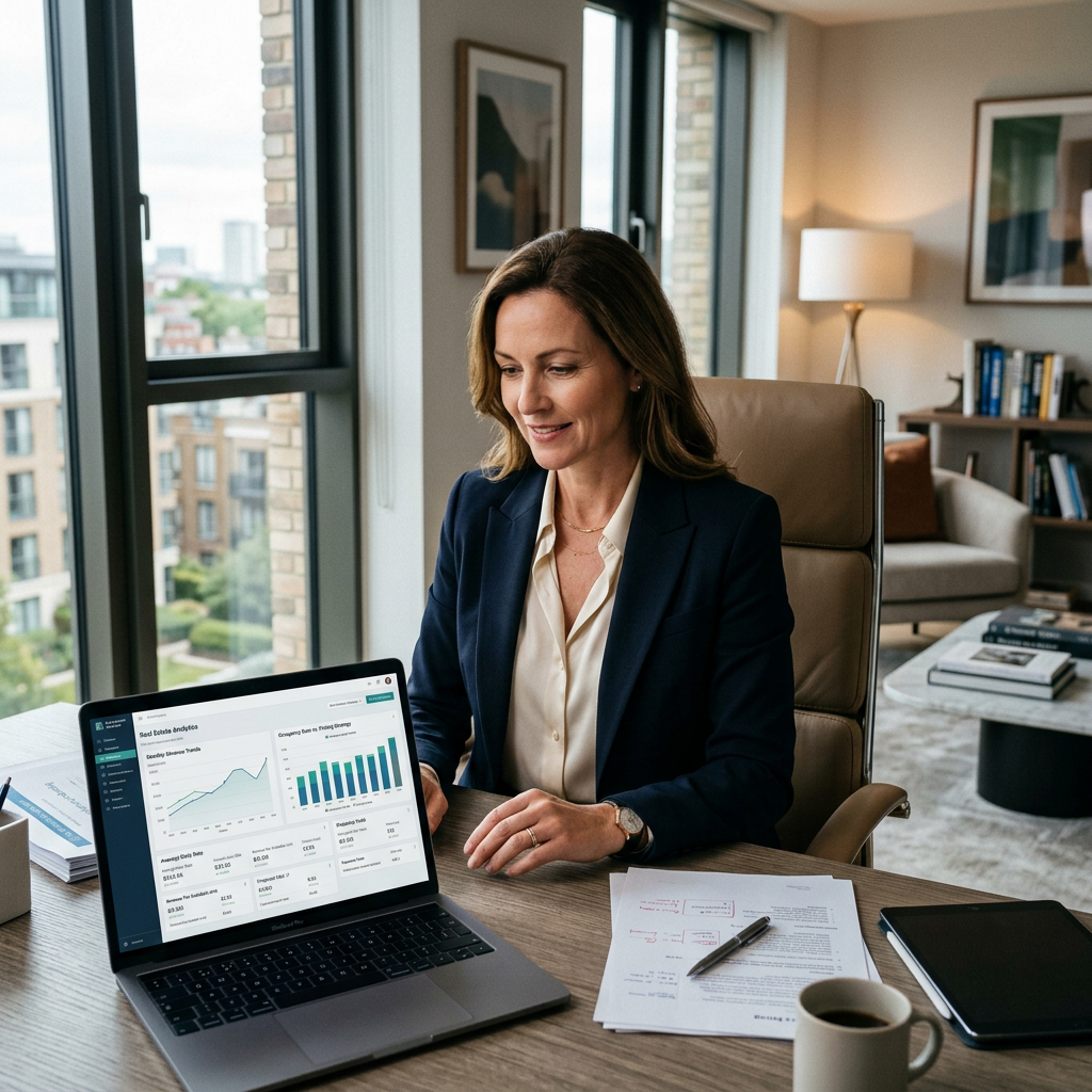 Revenue optimisation and pricing strategy analytics for property earnings