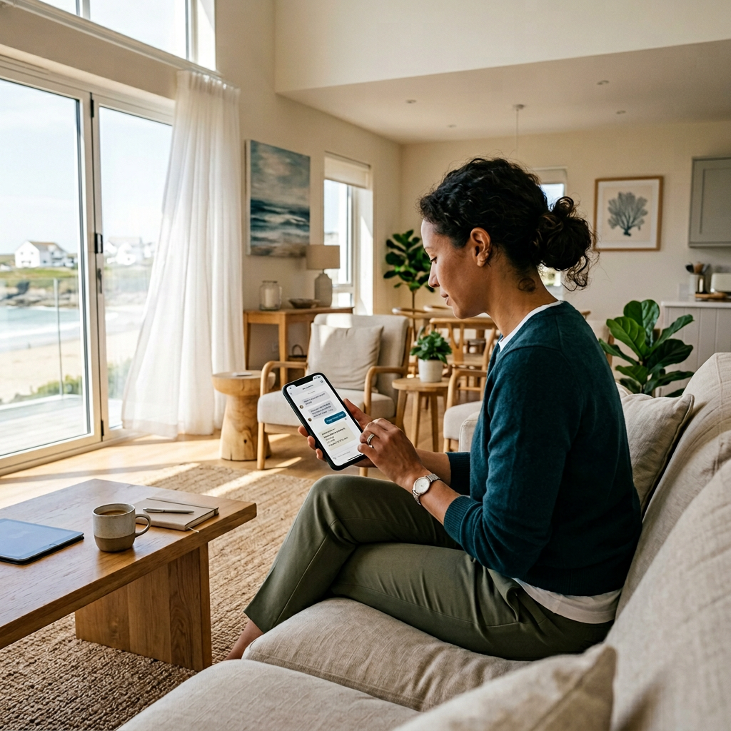 Guest communication and customer service for short-stay property management