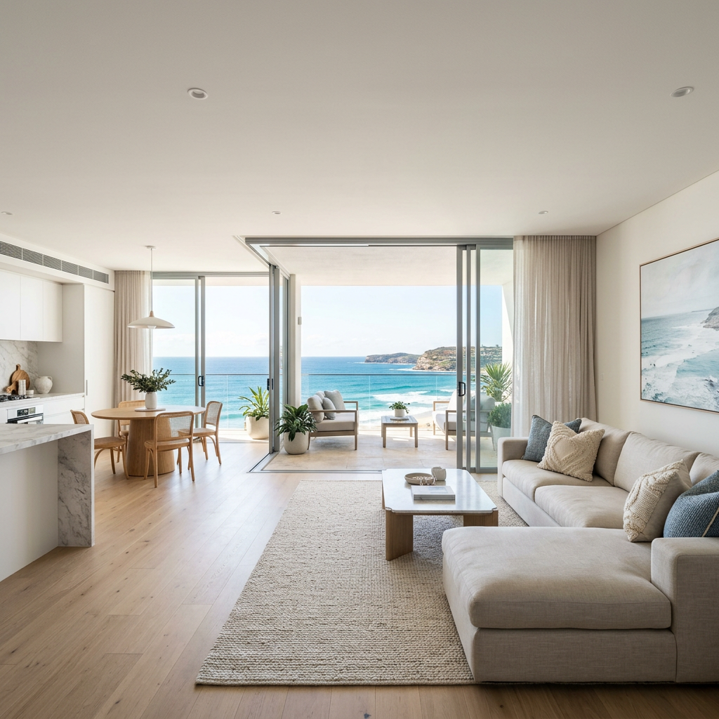Coastal luxury apartment